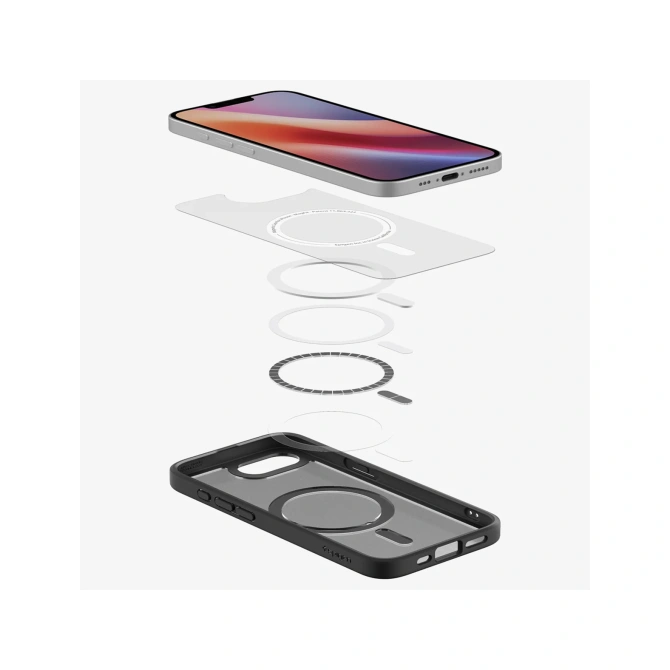Spigen Ultra Hybrid Backcover MagSafe Apple iPhone 17e / 16e - Frost Black
