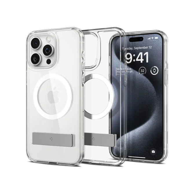 Spigen Ultra Hybrid S MagSafe Apple iPhone 15 Pro Max - Transparent