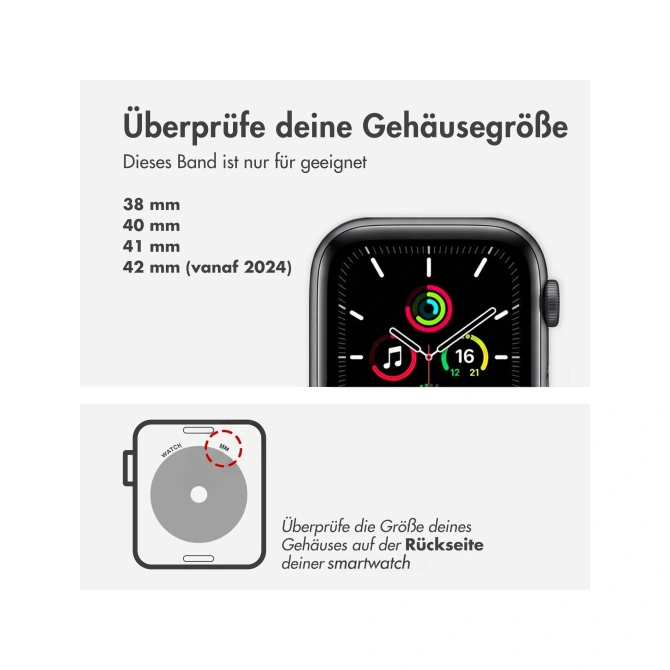 Sport Band Apple Watch | 38/40/41/42 mm - Maat S/M/L - Lemon Zest