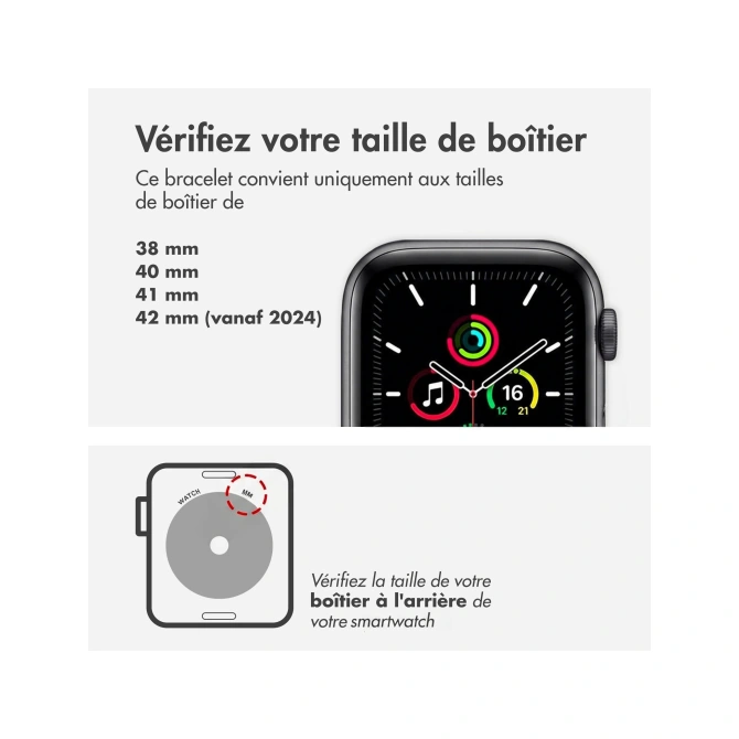 Sport Band Apple Watch | 38/40/41/42 mm - Maat S/M/L - Lemon Zest