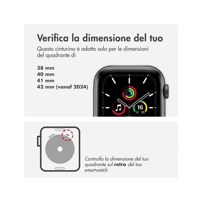 Sport Band Apple Watch | 38/40/41/42 mm - Maat S/M/L - Lemon Zest