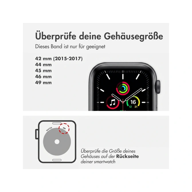 Sport Band Apple Watch | 44/45/46/49 mm - Bright Orange