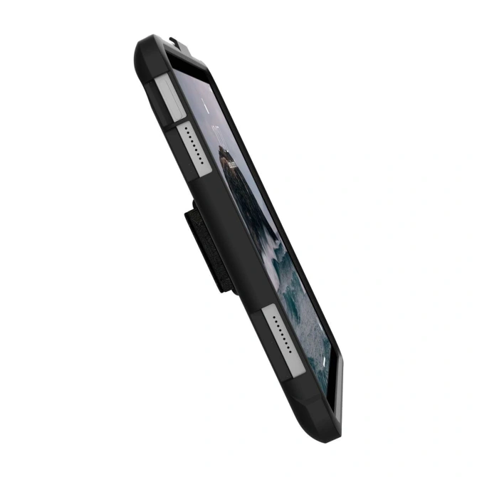 UAG Metropolis backcover met strap in fabrieksverpakking Apple iPad 11 (2025) 11 inch A16 / iPad 10 (2022) 10.9 inch - Zwart