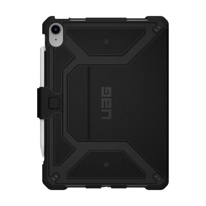 UAG Metropolis Bookcase Apple iPad 11 (2025) 11 inch A16 / iPad 10 (2022) 10.9 inch - Black