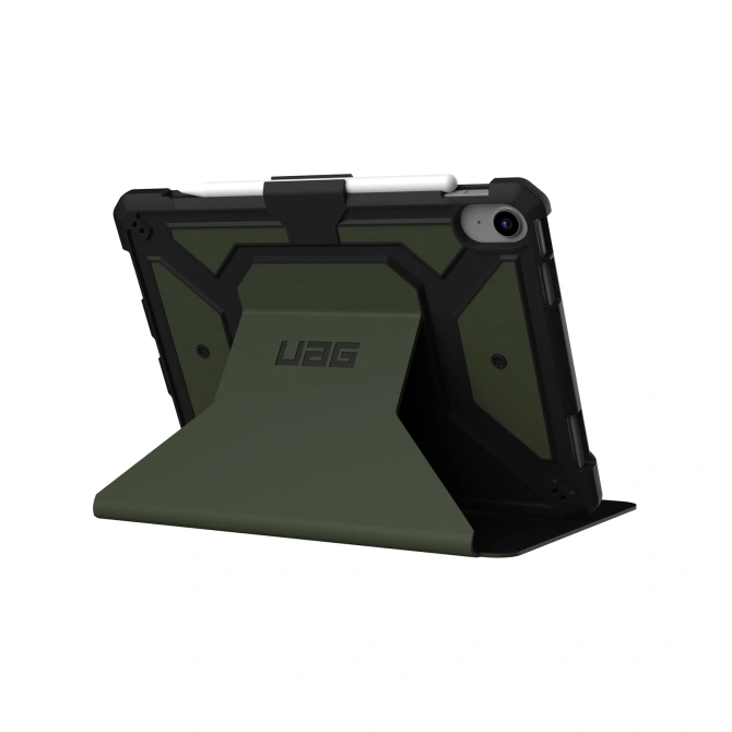 UAG Metropolis Bookcase Apple iPad 11 (2025) 11 inch A16 / iPad 10 (2022) 10.9 inch - Groen