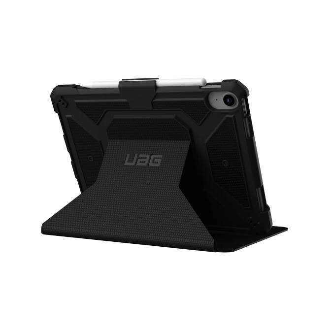 UAG Metropolis Bookcase Apple iPad 11 (2025) 11 inch A16 / iPad 10 (2022) 10.9 inch - Zwart
