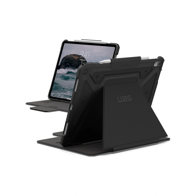 UAG Metropolis Bookcase Apple iPad Air 13 inch (2026) M4 / (2025) M3 / (2024) M2 - Black