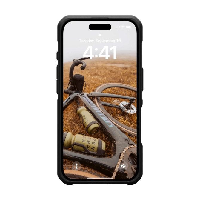 UAG Metropolis LT MagSafe Backcover Apple iPhone 16 - Kevlar Black