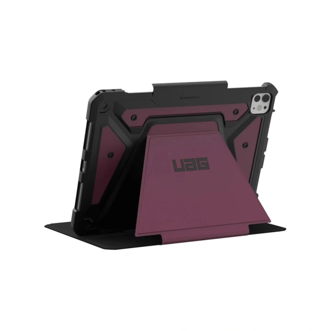 UAG Metropolis SE Bookcase Apple iPad Pro 11 (2025) M5 / (2024) M4 - Bordeaux