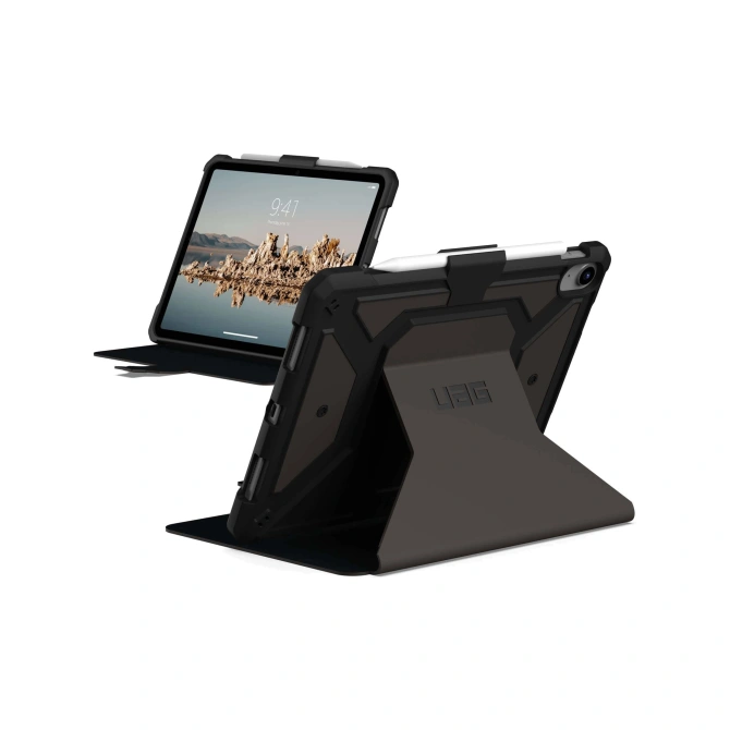 UAG Metropolis SE Bookcase in fabrieksverpakking Apple iPad 11 (2025) 11 inch A16 / iPad 10 (2022) 10.9 inch - Zwart