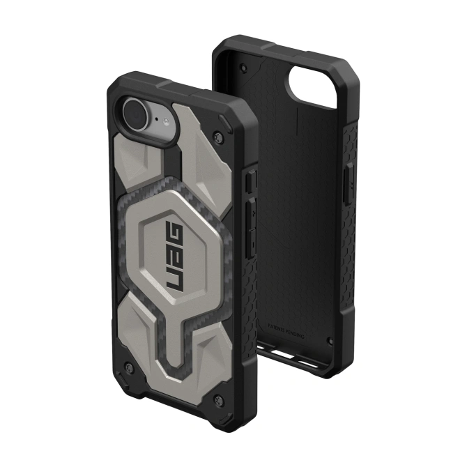 UAG Monarch Backcover Apple iPhone 17e / 16e - Titanium