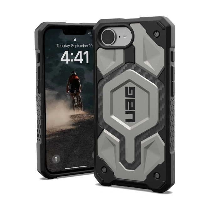 UAG Monarch Backcover Apple iPhone 17e / 16e - Titanium