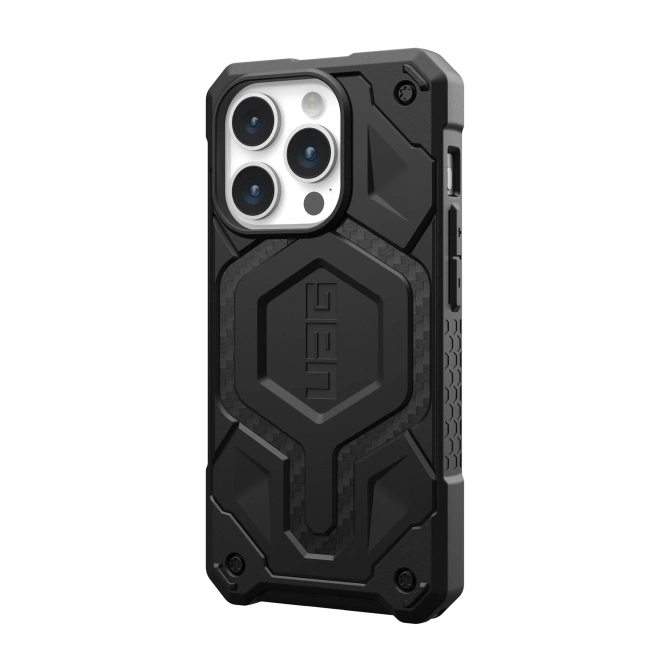 UAG Monarch Pro Backcover Apple iPhone 15 Pro - Carbon Fiber