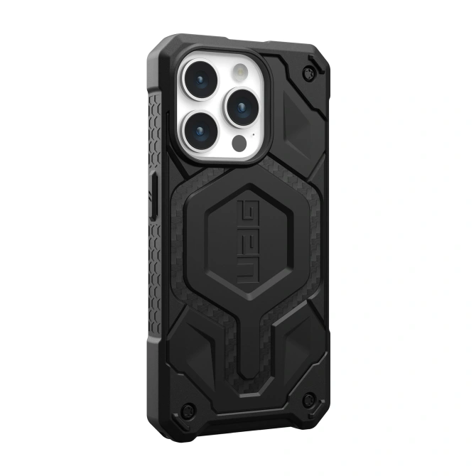 UAG Monarch Pro Backcover Apple iPhone 15 Pro - Carbon Fiber