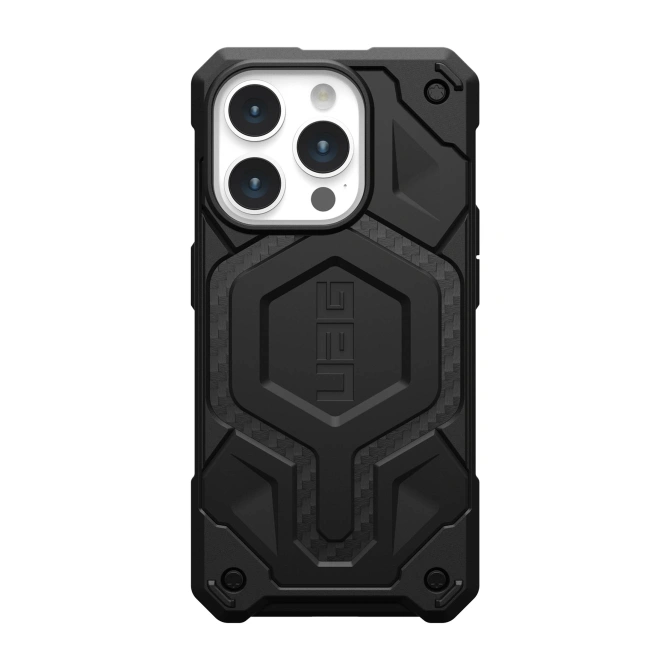 UAG Monarch Pro Backcover Apple iPhone 15 Pro - Carbon Fiber