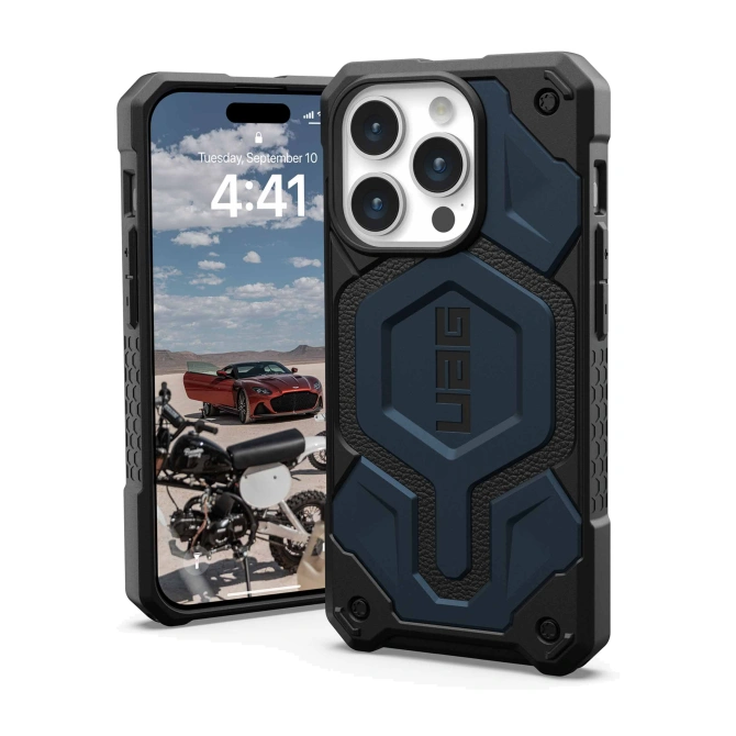 UAG Monarch Pro Backcover Apple iPhone 15 Pro - Mallard