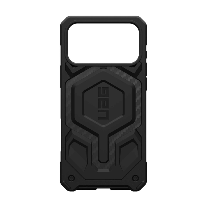 UAG Monarch Pro Backcover Apple iPhone 17 Pro - Carbon Fiber