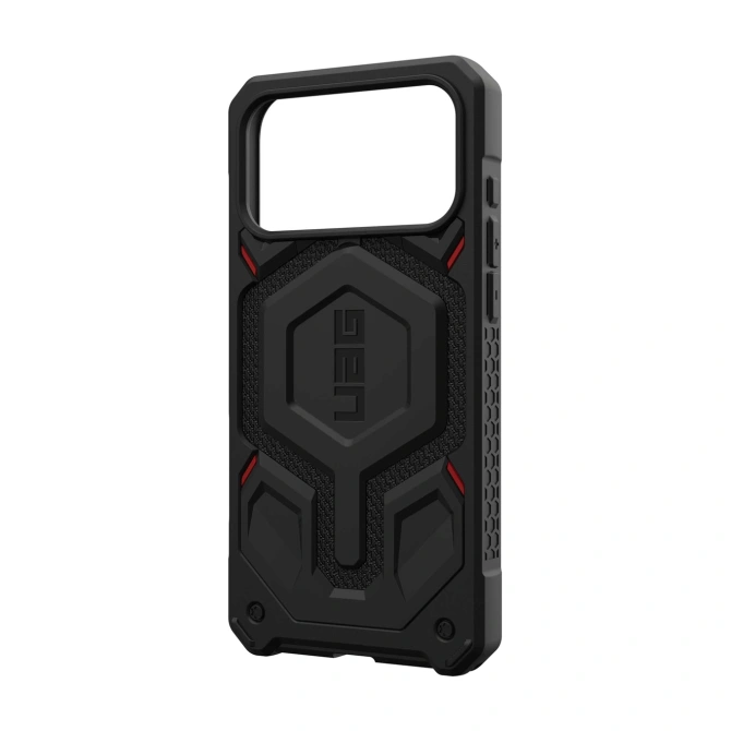 UAG Monarch Pro Backcover Apple iPhone 17 Pro - Kevlar Black