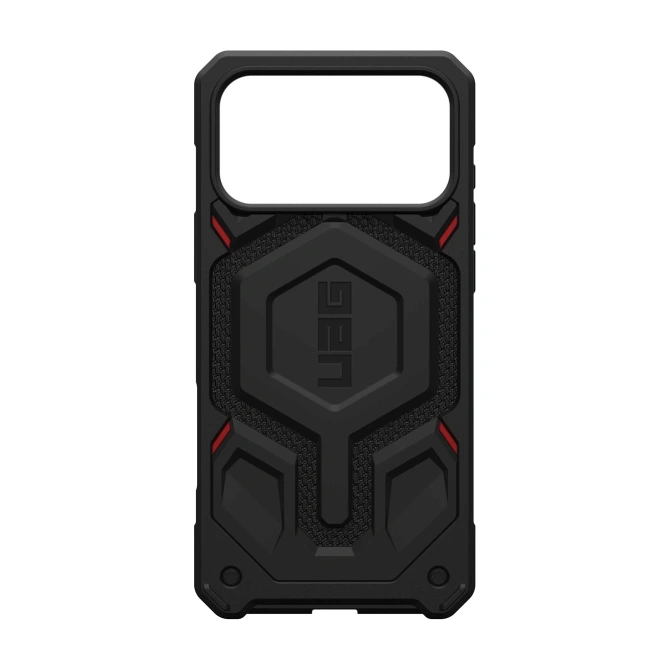 UAG Monarch Pro Backcover Apple iPhone 17 Pro - Kevlar Black