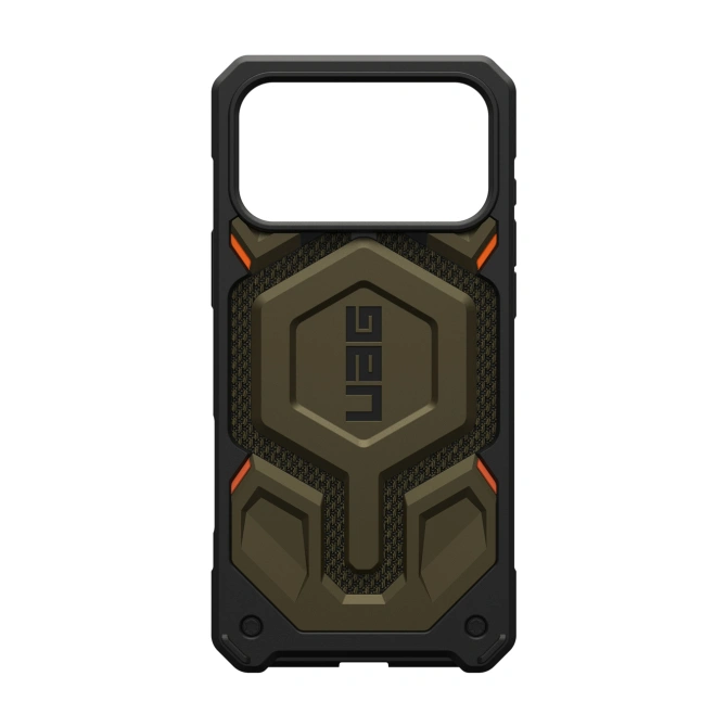 UAG Monarch Pro Backcover Apple iPhone 17 Pro Max - Kevlar Element Green