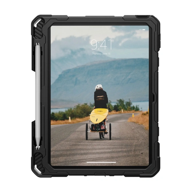 UAG Plasma Backcover Apple iPad 11 (2025) 11 inch A16 / iPad 10 (2022) 10.9 inch - Ice Black