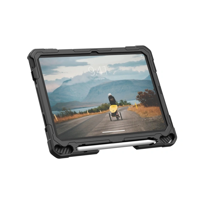 UAG Plasma Backcover Apple iPad 11 (2025) 11 inch A16 / iPad 10 (2022) 10.9 inch - Ice Black
