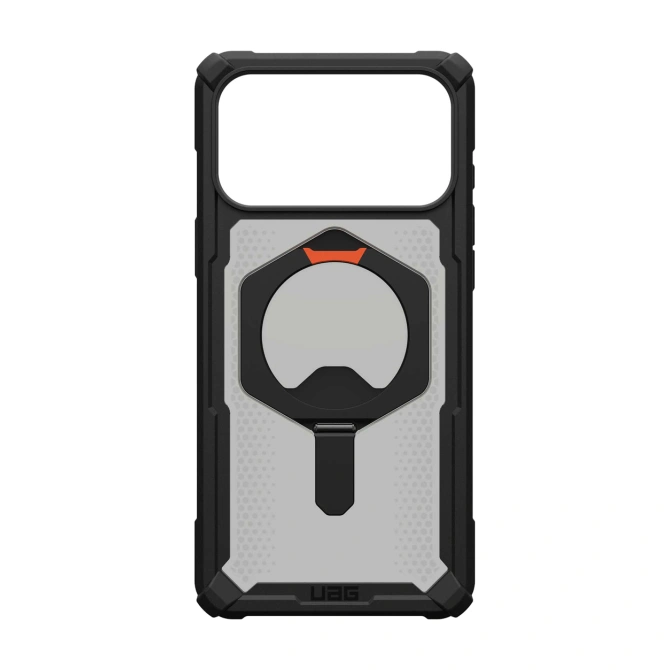 UAG Plasma XTE Backcover MagSafe Apple iPhone 17 Pro - Black Pop Orange