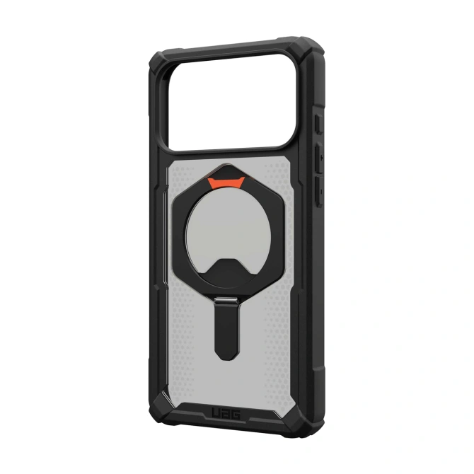 UAG Plasma XTE Backcover MagSafe Apple iPhone 17 Pro Max - Black Pop Orange