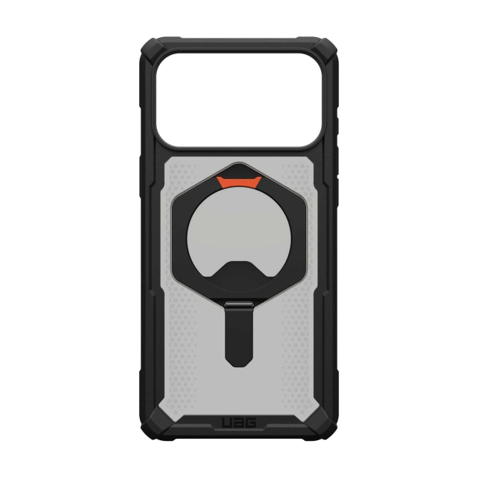 UAG Plasma XTE Backcover MagSafe Apple iPhone 17 Pro Max - Black Pop Orange