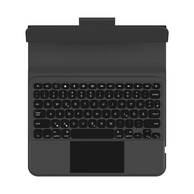 UAG Rugged Keyboard USB-C in fabrieksverpakking voor de Apple iPad 11 (2025) 11 inch A16 / iPad 10 (2022) 10.9 inch - QWERTZ / DE - Zwart