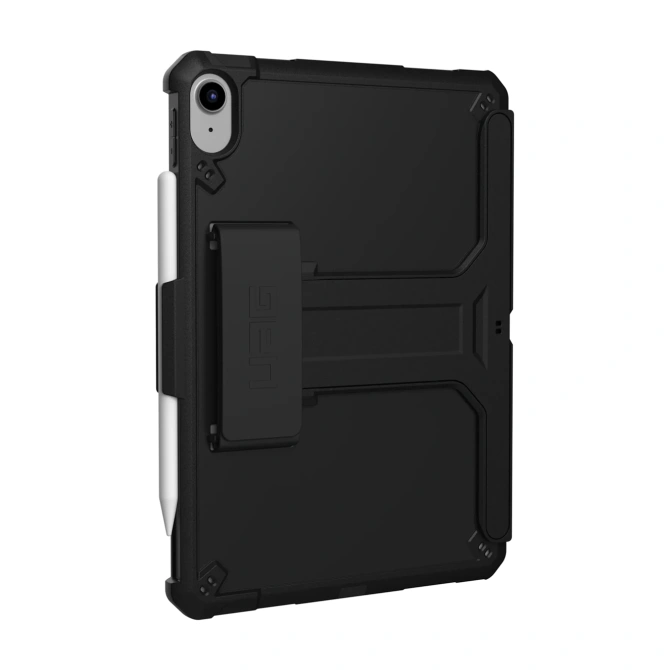 UAG Scout backcover met KickStand en Handstrap Apple iPad 11 (2025) 11 inch A16 / iPad 10 (2022) 10.9 inch - Black