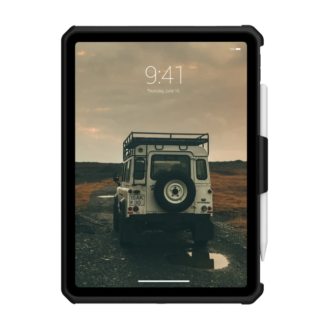 UAG Scout backcover met KickStand en Handstrap Apple iPad 11 (2025) 11 inch A16 / iPad 10 (2022) 10.9 inch - Black