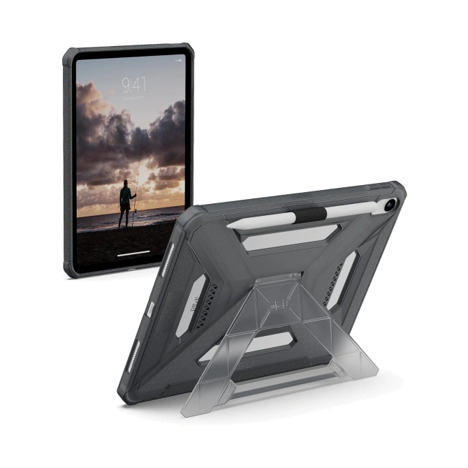 UAG Scout Bookcase Apple iPad 11 (2025) 11 inch A16 / iPad 10 (2022) 10.9 inch - Ash