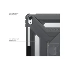 UAG Scout Bookcase Apple iPad Air 11 inch (2026) M4 / (2025) M3 / (2024) M2 - Ash UAG Scout Bookcase Apple iPad Air 11 inch (2026) M4 / (2025) M3 / (2024) M2 - Ash