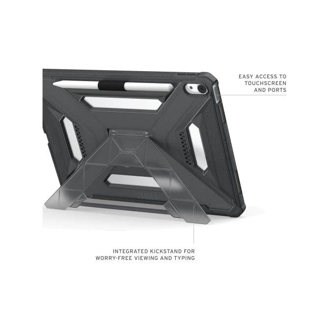 UAG Scout Bookcase Apple iPad Air 11 inch (2026) M4 / (2025) M3 / (2024) M2 - Ash