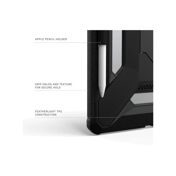 UAG Scout Bookcase Apple iPad Air 11 inch (2026) M4 / (2025) M3 / (2024) M2 - Black