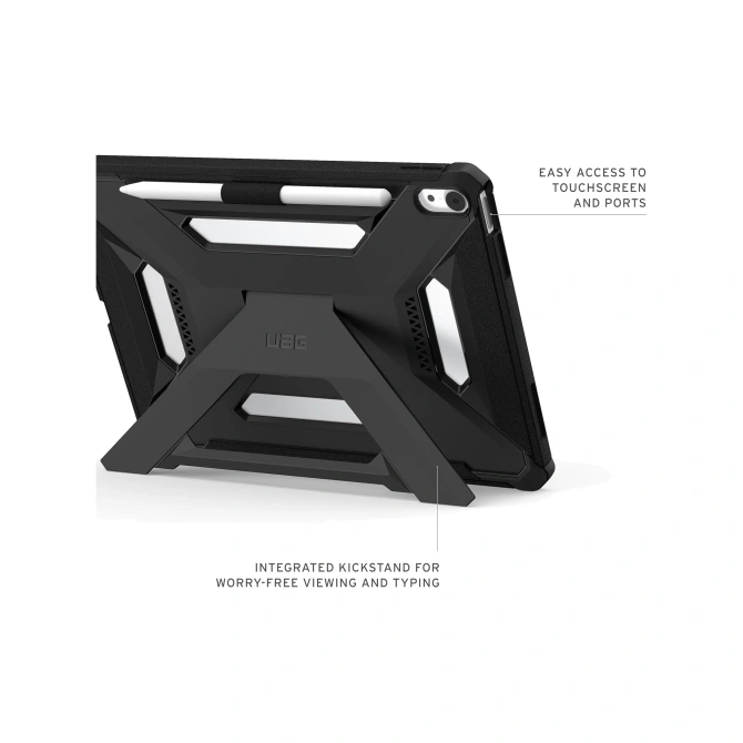 UAG Scout Bookcase Apple iPad Air 11 inch (2026) M4 / (2025) M3 / (2024) M2 - Black