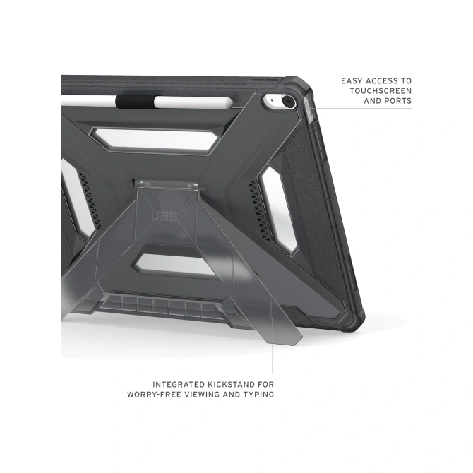 UAG Scout Bookcase Apple iPad Air 13 inch (2026) M4 / (2025) M3 / (2024) M2 - Ash