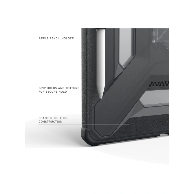 UAG Scout Bookcase Apple iPad Air 13 inch (2026) M4 / (2025) M3 / (2024) M2 - Ash