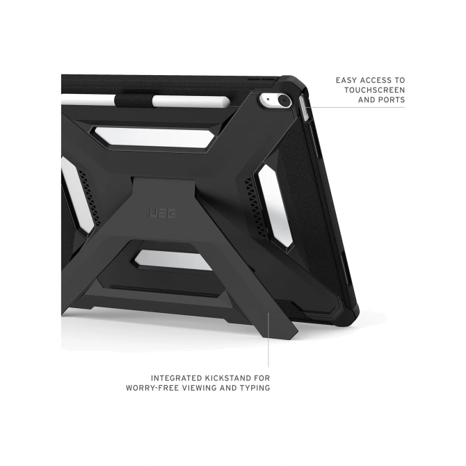 UAG Scout Bookcase Apple iPad Air 13 inch (2026) M4 / (2025) M3 / (2024) M2 - Black