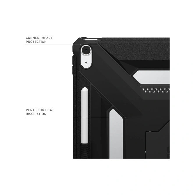 UAG Scout Bookcase Apple iPad Air 13 inch (2026) M4 / (2025) M3 / (2024) M2 - Black