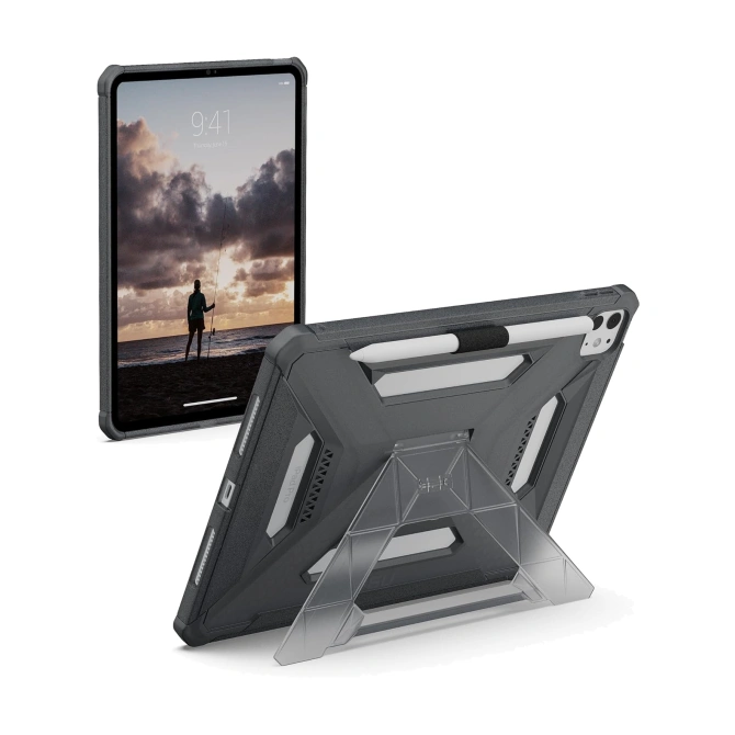 UAG Scout Bookcase Apple iPad Pro 11 (2025) M5 / (2024) M4 - Ash