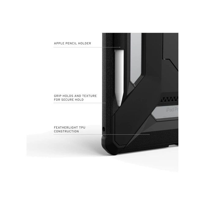 UAG Scout Bookcase Apple iPad Pro 11 (2025) M5 / (2024) M4 - Black
