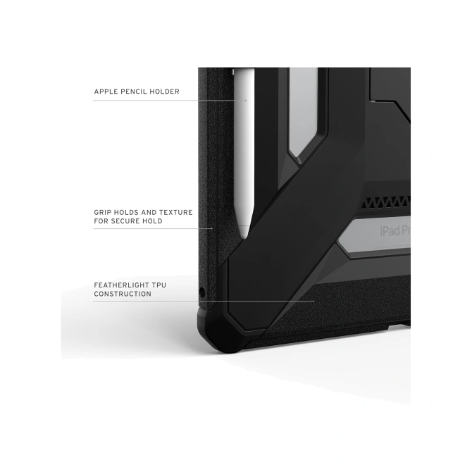 UAG Scout Bookcase Apple iPad Pro 13 (2025) M5 / (2024) M4 - Black