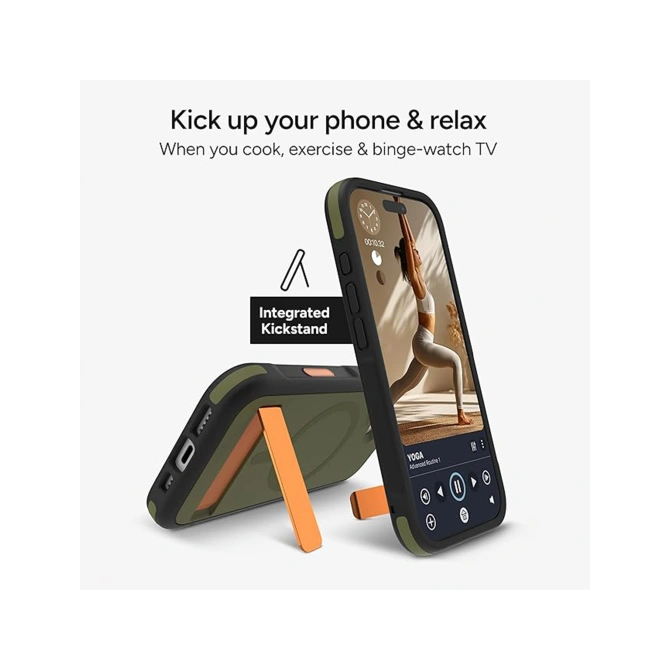 ZAGG Sedona Snap met kickstand Apple iPhone 17 - Sea Kelp