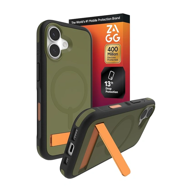 ZAGG Sedona Snap met kickstand Apple iPhone 17 - Sea Kelp
