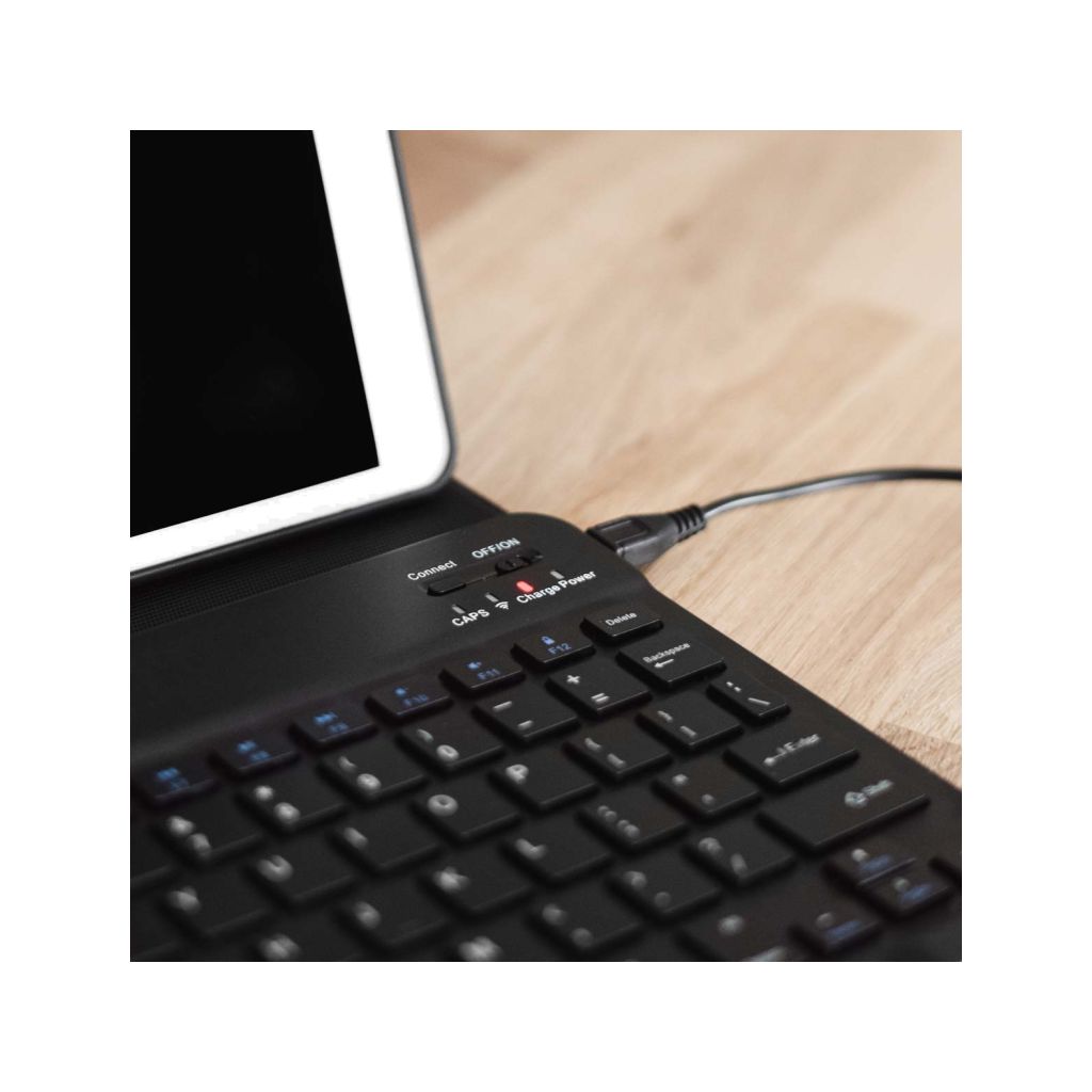 Accezz AZERTY Bluetooth Keyboard Bookcase iPad Pro 13 (2024) M4