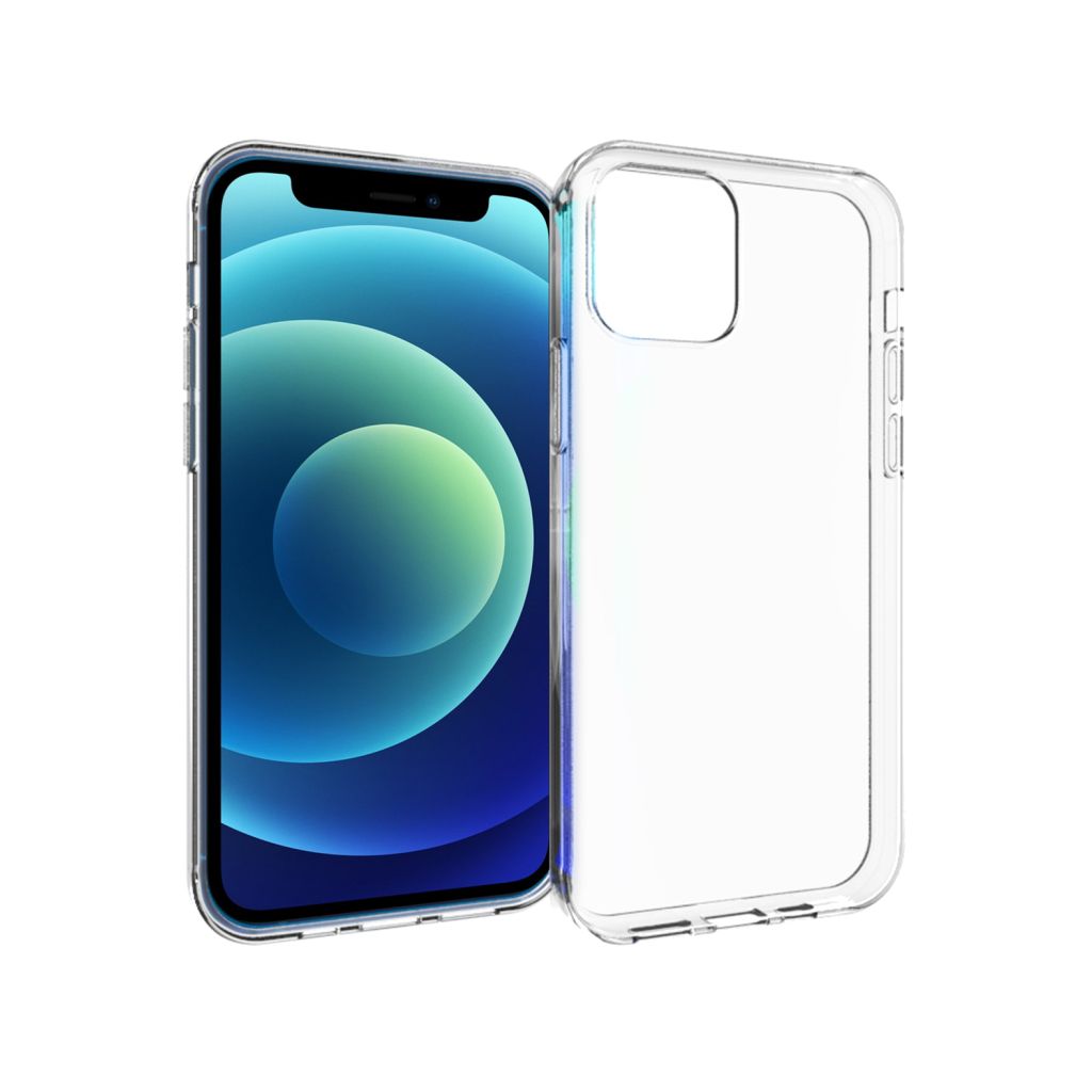 Accezz Clear Backcover Apple iPhone 12 Mini - Transparant