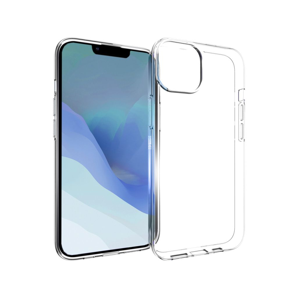 Accezz Clear Backcover Apple iPhone 14 - Transparant