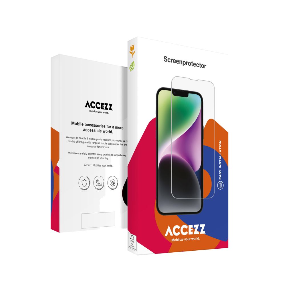 Accezz Gehard Glas Screenprotector Apple iPhone 15 Plus / 15 Pro Max / 16 Plus